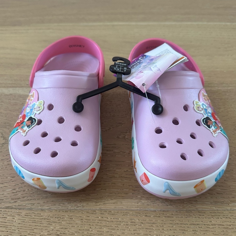 Crocs Fun Lab Disney Princess Light Up Size J2 - Picture 8 of 16